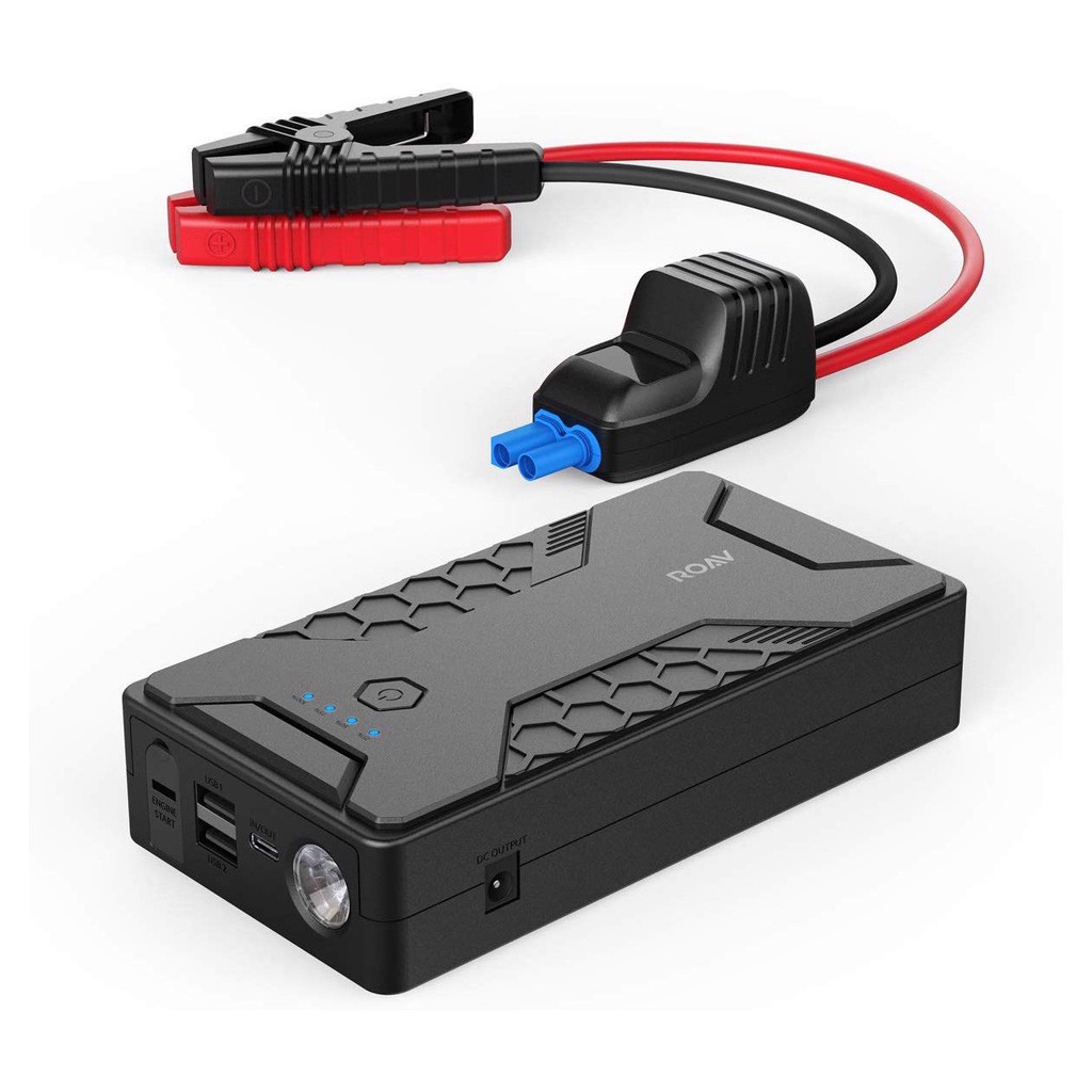 Pin dự phòng kiêm kích bình ôtô Anker Roav Jump Starter Pro 1000A