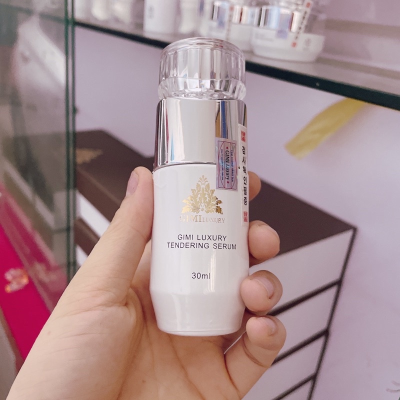kem dưỡng trắng ban ngày gimi luxury TENDERING SERUM