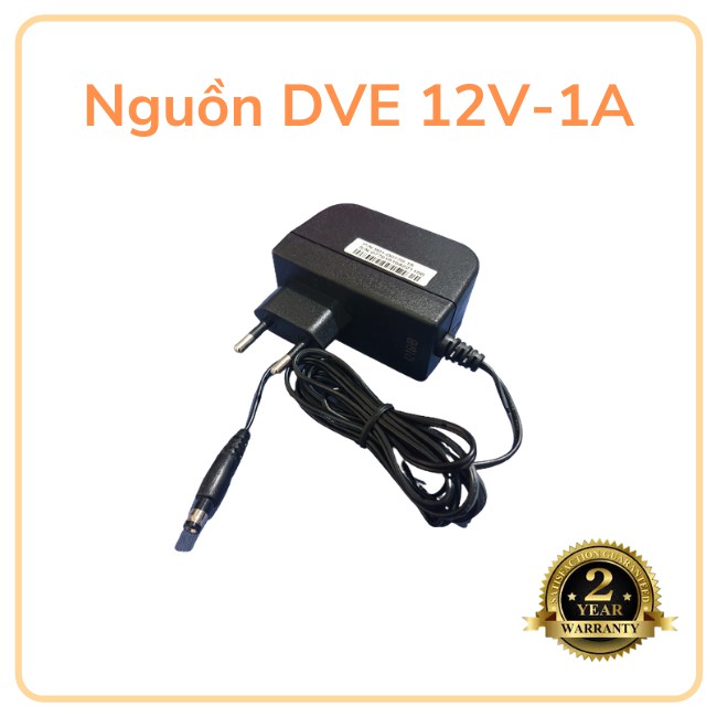 Nguồn DVE 12V-1A DÀNH CHO CAMERA