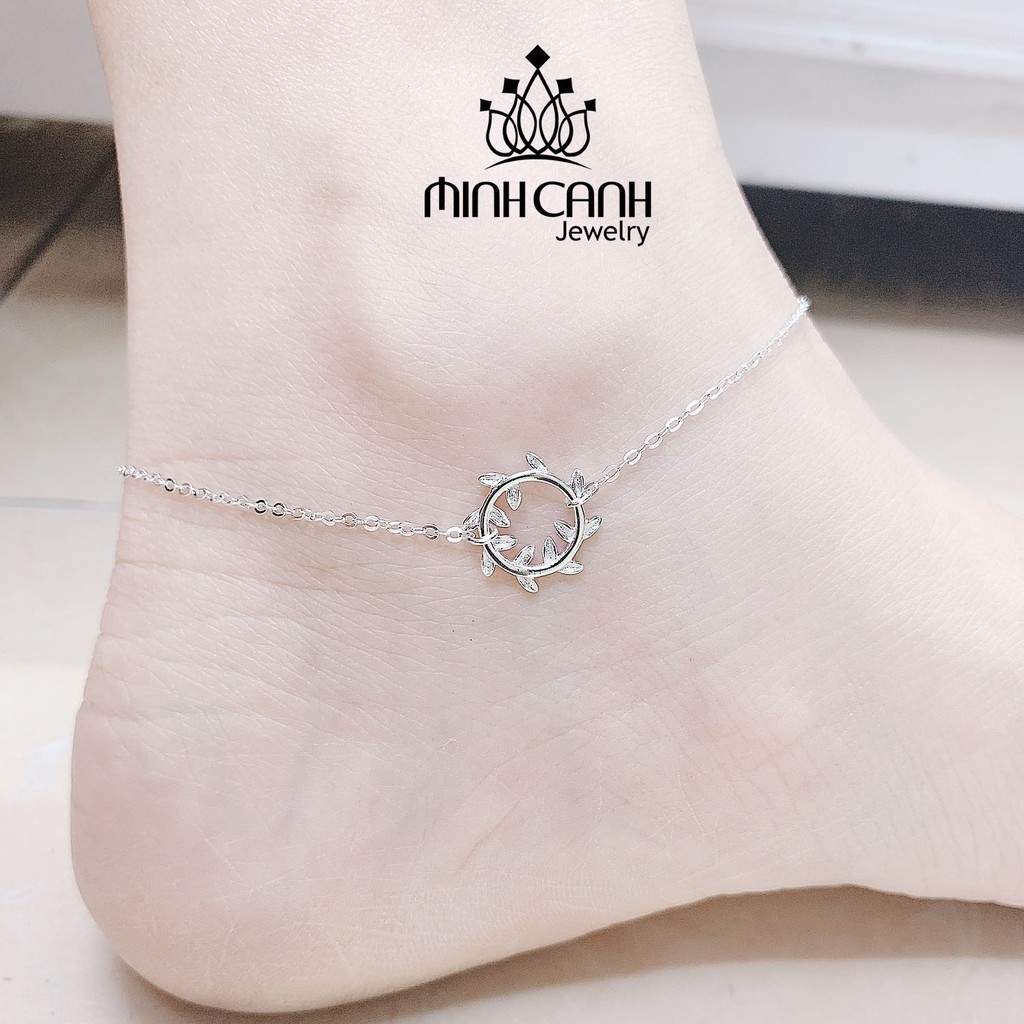 Lắc Chân Vòng Nguyệt Quế Bạc 925 - Minh Canh Jewelry