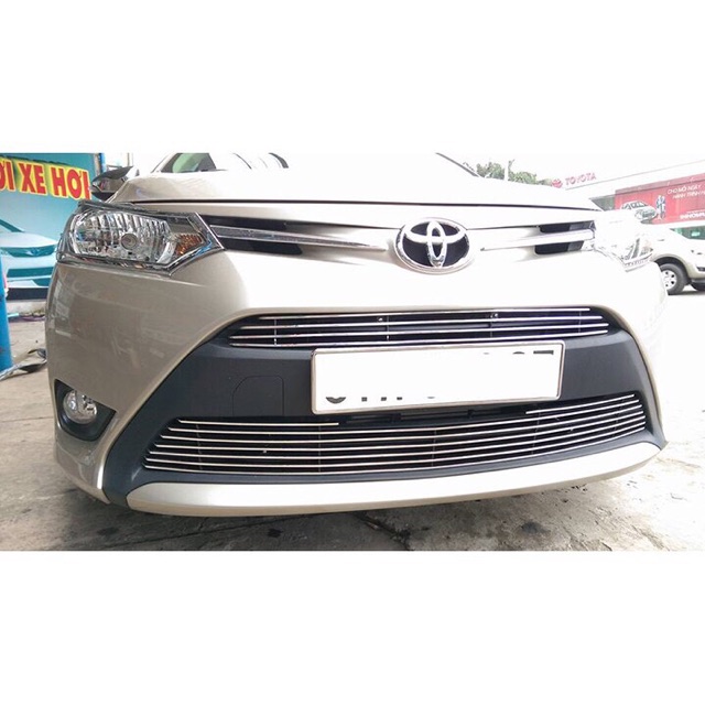 Mặt ca lăng lưới cho xe Toyota Vios 2014-2018