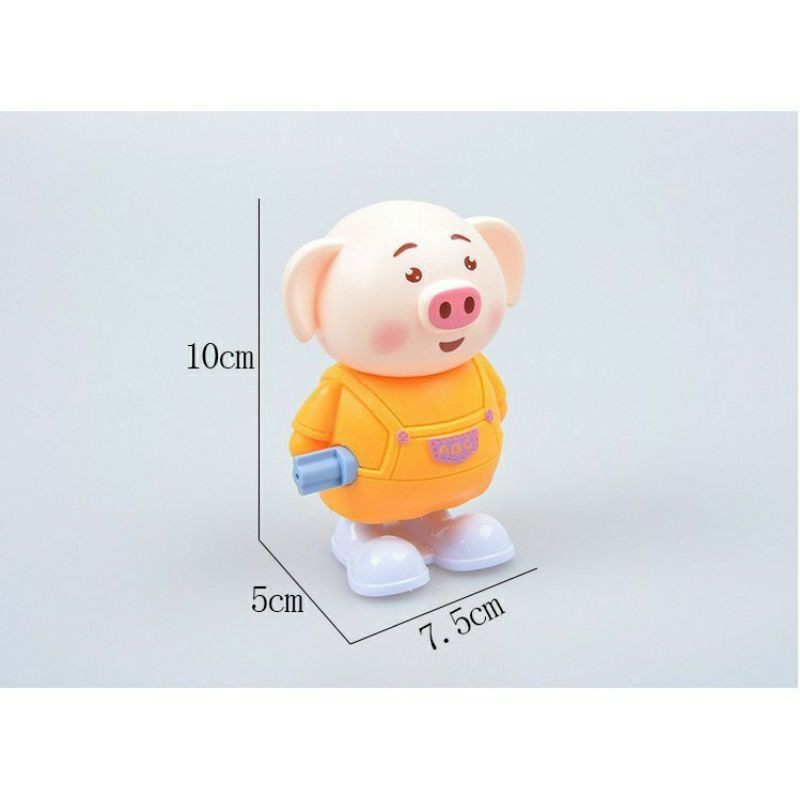 _Đồ Chơi Con Lợn Vặn Cót Vui Nhộn_ Heo Pig Cute Cho Bé