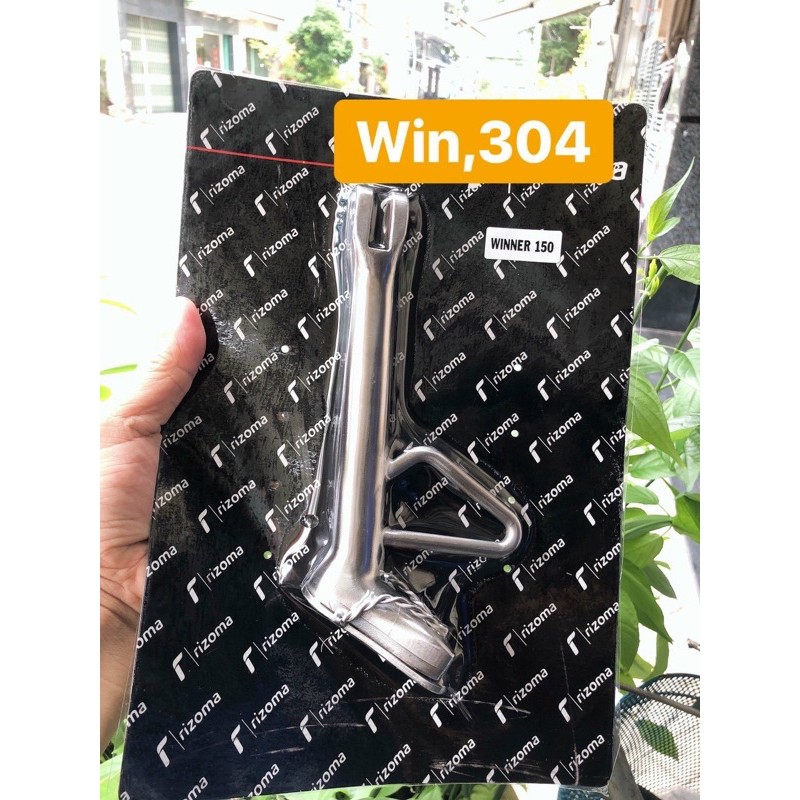 chân chống inox 304 gắn winner sonic