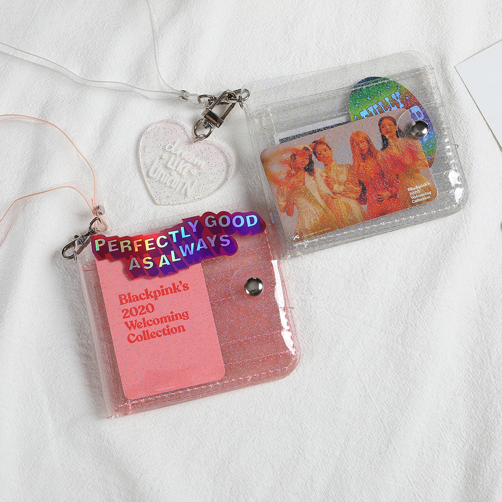 Ví cầm tay thiết kế trong suốt xinh xắn cho nữ | BigBuy360 - bigbuy360.vn