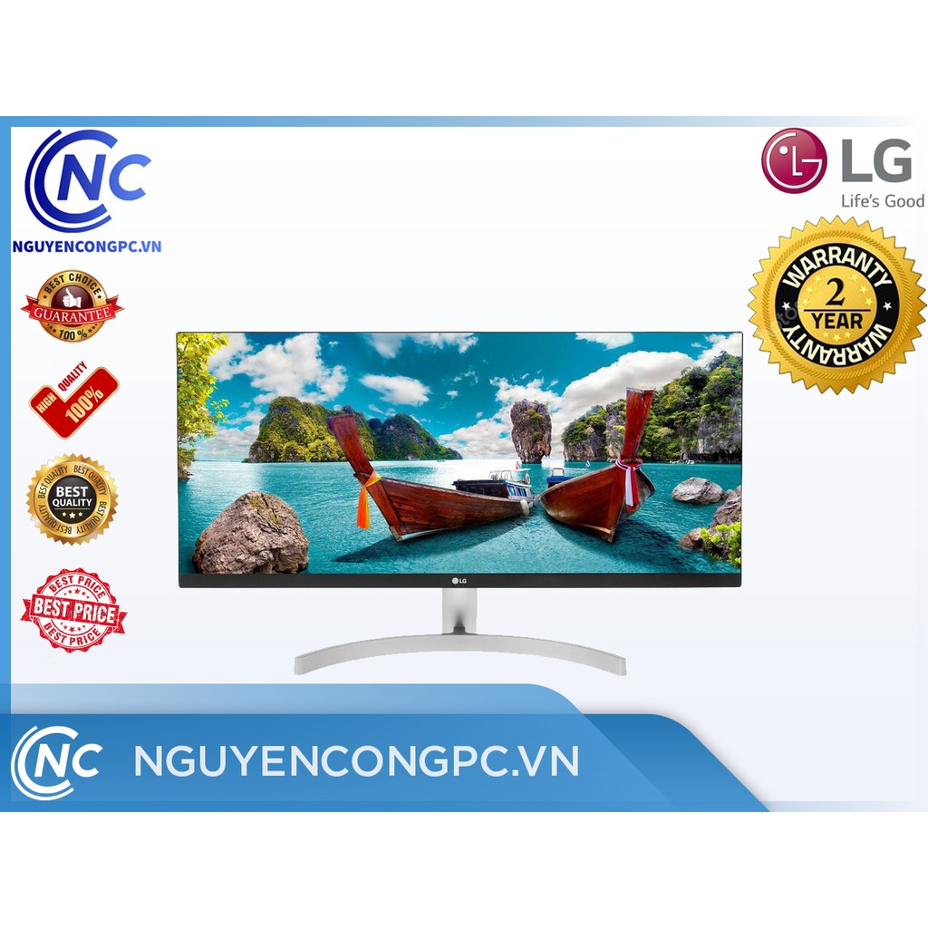 Màn Hình LG 29WN600-W - 29" - WideFullHD -IPS -HDR - FreeSync ( Mới, Chính Hãng, Bảo Hành 24 Tháng )