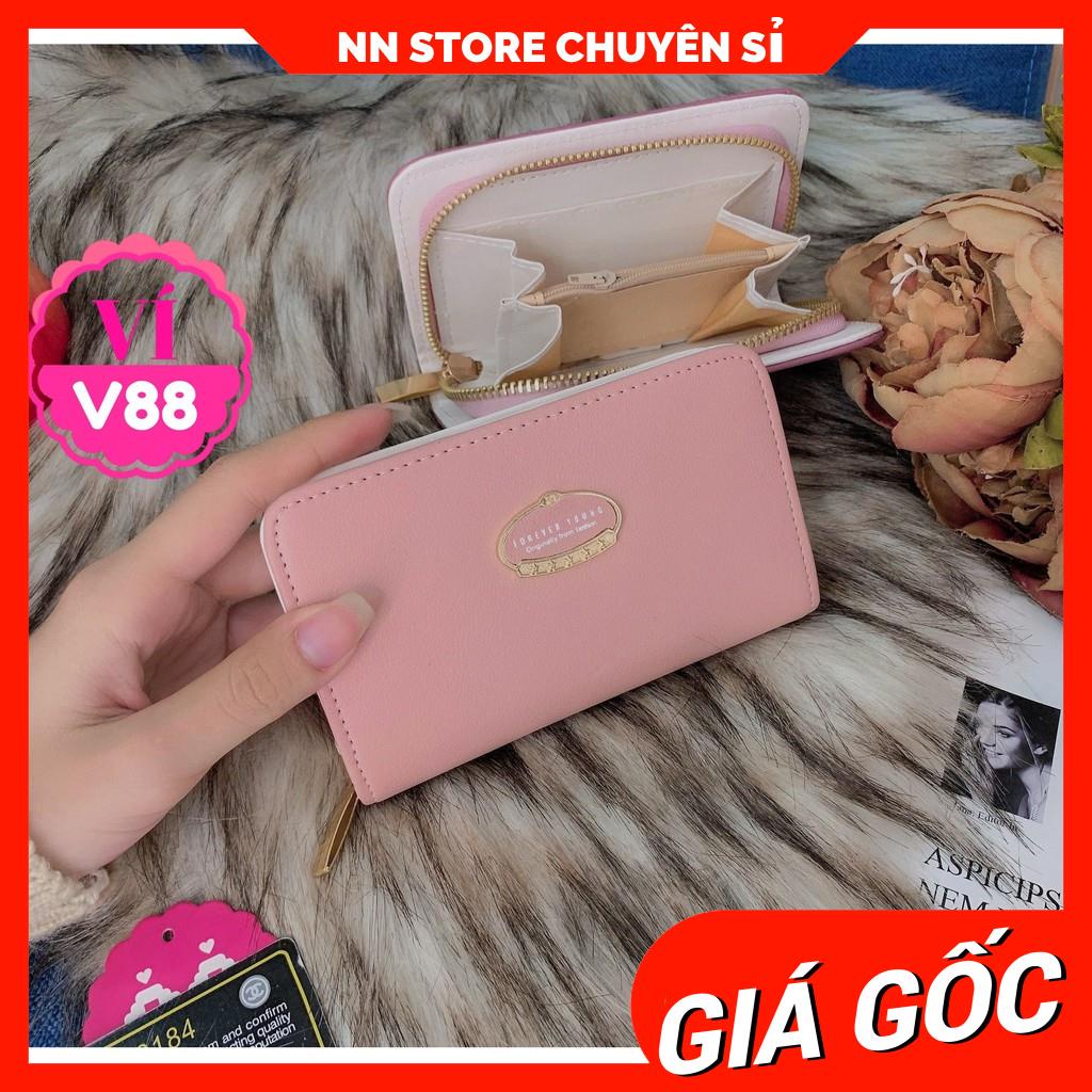 VÍ 1 KHÓA KÉO XINH XẮN CHUẨN QC ❤100% ẢNH THẬT❤