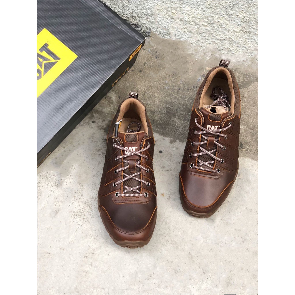 Original Caterpillar CAT Men's Footwear Work Genuine Leather Boot Shoes 1650028