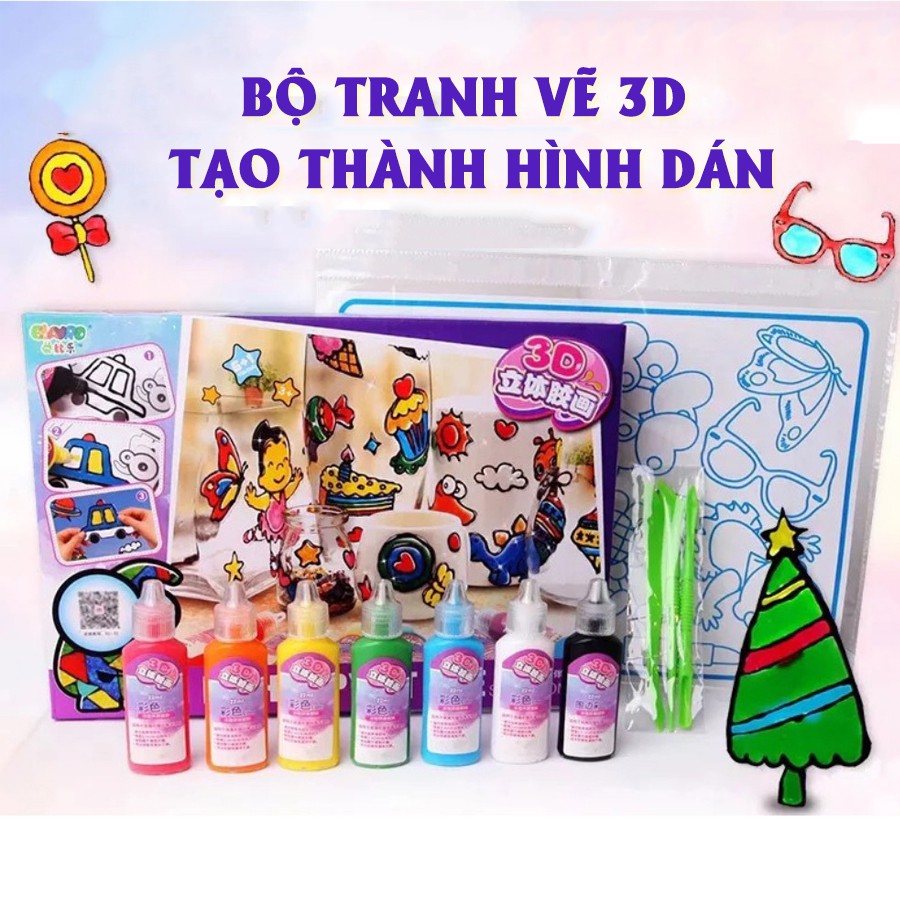 [VIDEO] Bộ Màu Vẽ Thông Minh 3D Dành Cho Bé
