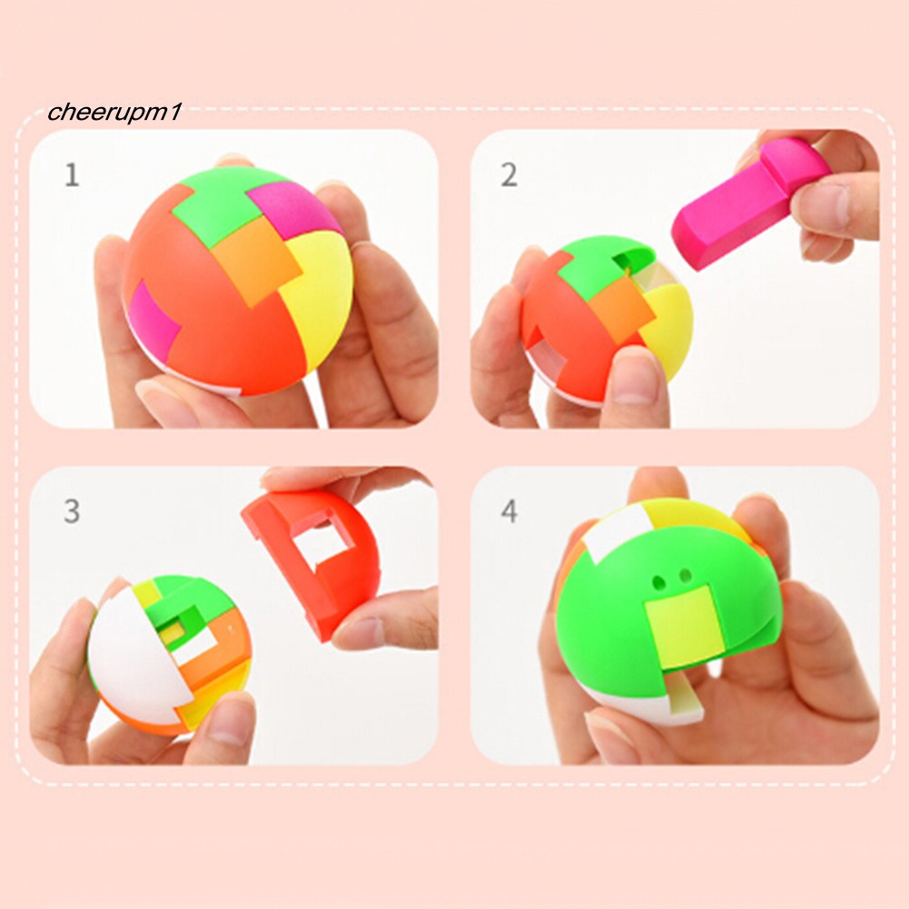 Set đồ chơi lắp ráp bằng nhựa hình bóng vui nhộn dành cho bé