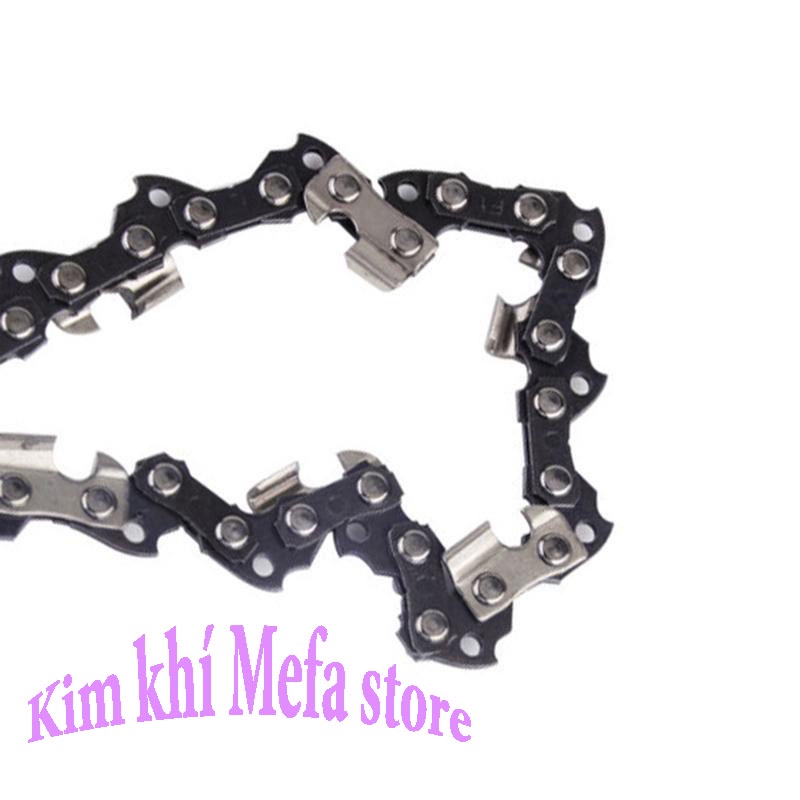 Dây xích lưỡi cưa gỗ của bộ lam xích 11 inch, 12 inch gắn máy mài cầm tay - Sên xích cưa cho máy mài cắt cầm tay