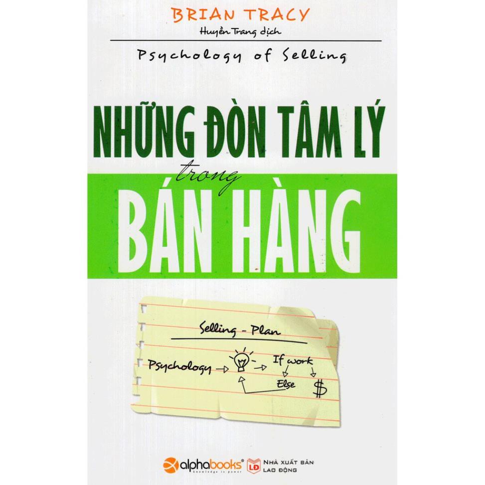 Sách - Những đòn tâm lý trong bán hàng [ AlphaBooks]