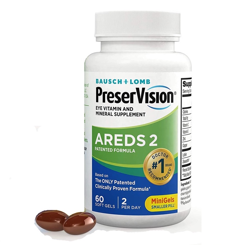 [DATE 4/2023] PreserVision AREDS 2 Eye MINIS Soft Gels 60 / 120 VIÊN