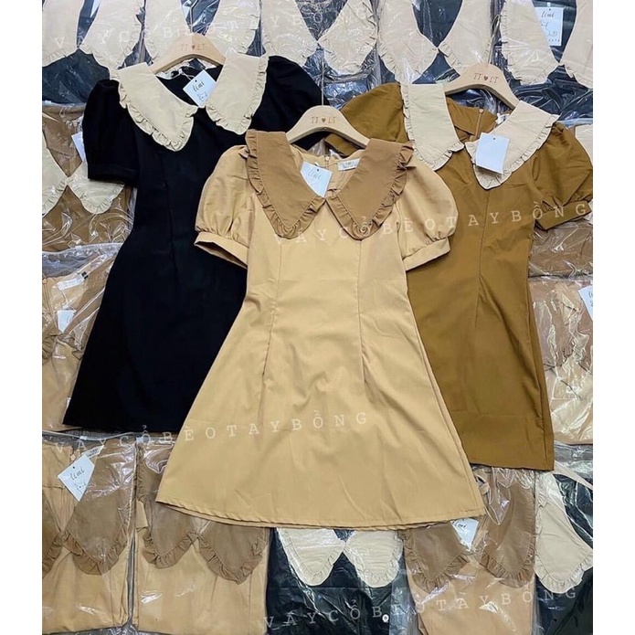 Đầm bgisize hình thật video ✔️GIÁ HUỶ DIỆT✔️ đầm tiểu thư from tiệc siêu đep (có size 55/85kg)