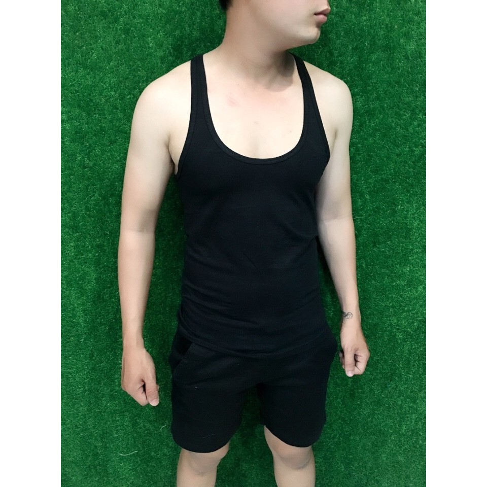 Áo ba lỗ nam trơn