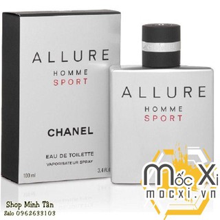 Nước hoa Nam Allure - Nước hoa nam thể thao Nước hoa nam nam tính Nước hoa nam tươi trẻ