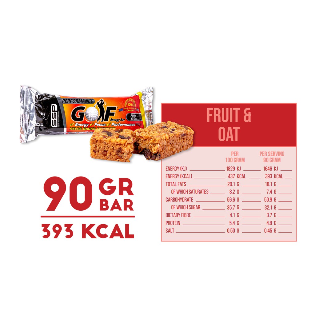 Thanh Năng Lượng Golf 💪FREESHIP💪 Thanh năng lượng SSP Performance Golf – Mixed Box – Hộp 6 thanh (6 vị) SP31 | BigBuy360 - bigbuy360.vn