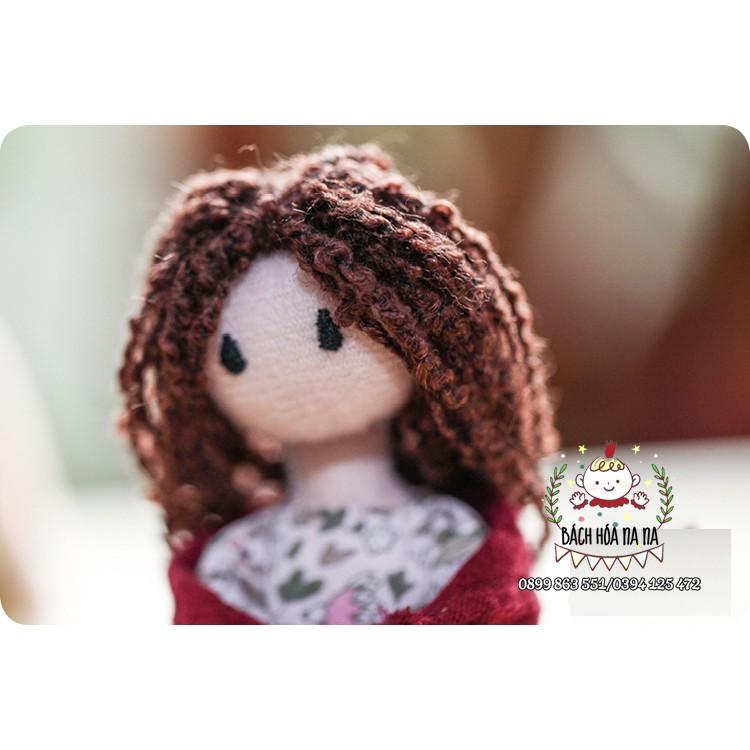[SIÊU RẺ] Bộ Kit tự thêu DIY búp bê những cô gái đáng yêu- thú nhồi bông tự làm, búp bê handmade - Handmade Nana Shop