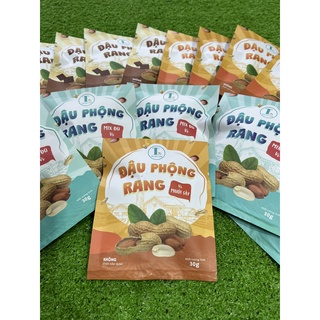 Đậu phộng rang đủ vị (Vị Bạc hà, Sô-cô-la, Gừng, Muối sấy, Mix đủ vị)