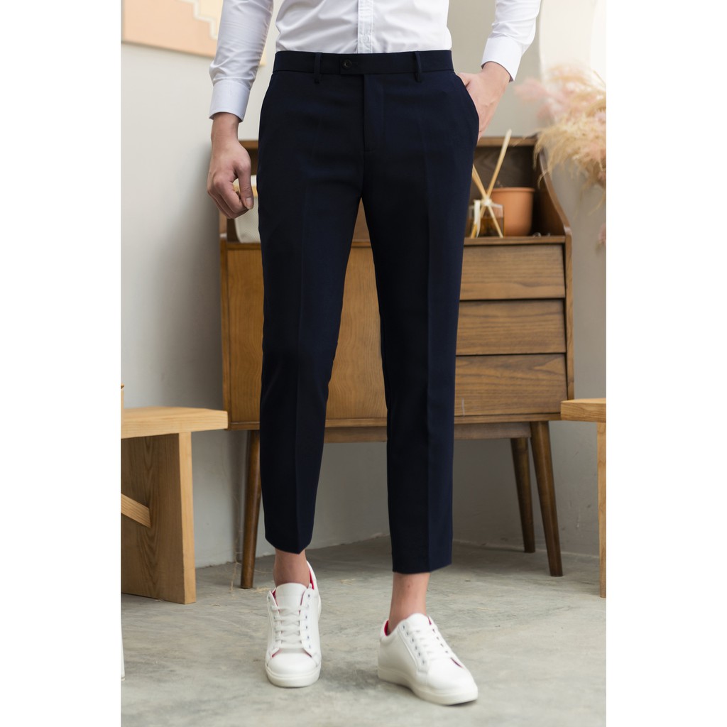 Quần tây nam Edana Menswear ống đứng đẹp cao cấp co dãn nhiều màu dành cân nặng 45 - 86kg | BigBuy360 - bigbuy360.vn