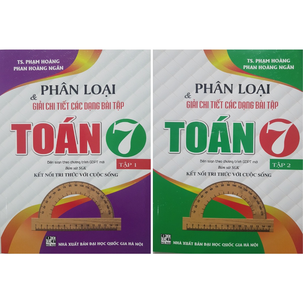 Sách - Combo Phân loại và giải chi tiết Toán 7 (Dùng kèm SGK Kết Nối)