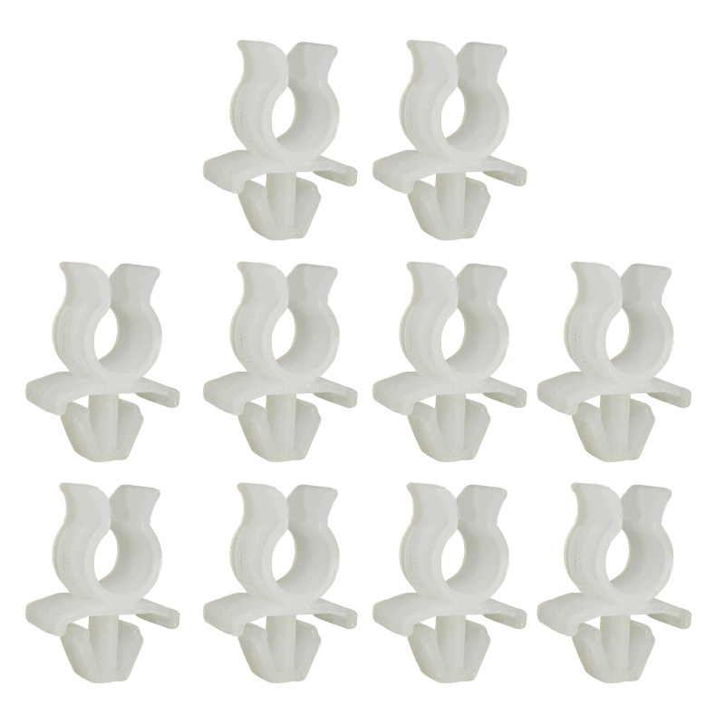Set 10 kẹp cố định thanh chống nắp capo thay thế cho xe hơi màu đen