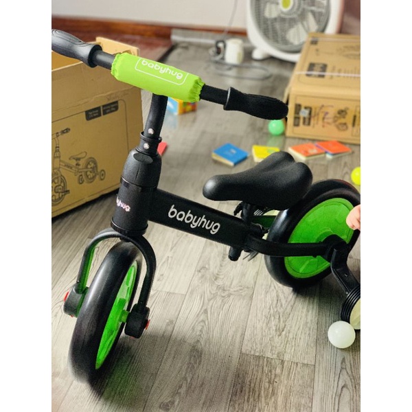 Xe đạp mama mia kiêm xe thăng bằng, chòi chân 4in1 cho bé 3-6 tuổi