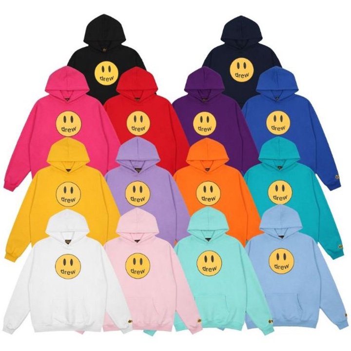 ÁO HOODIE DREW NỈ NGOẠI Unisex (HD2700 - Sticker) | BigBuy360 - bigbuy360.vn