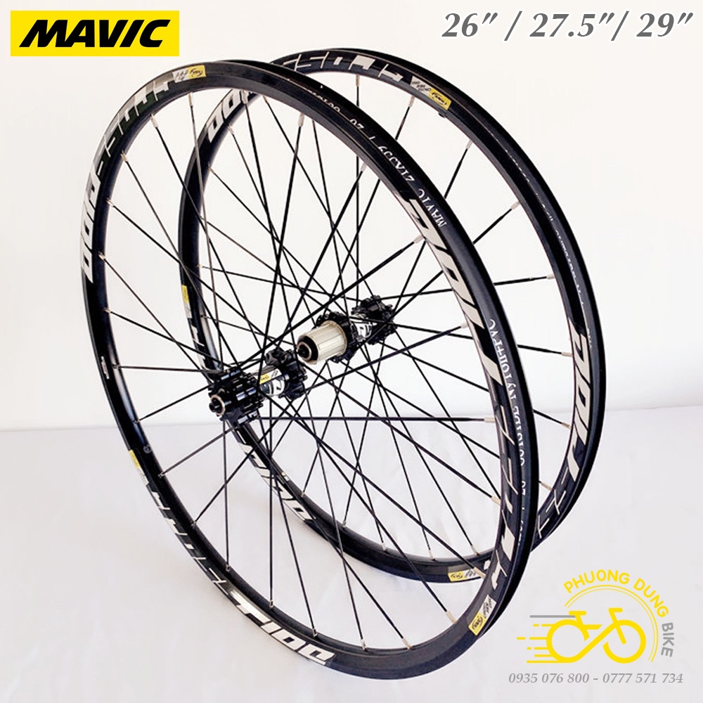 Bộ vành nhôm xe đạp MAVIC CROSSRIDE 26IN / 27.5IN / 29IN - Cối Nổ