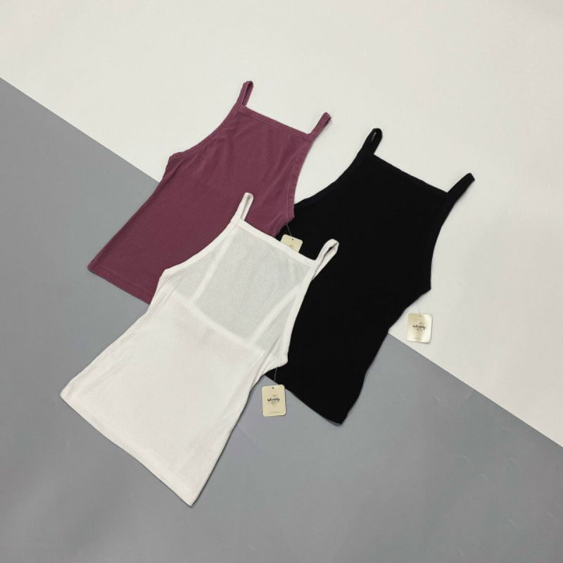 Áo phông cotton nữ hai dây dư xịn vnxk