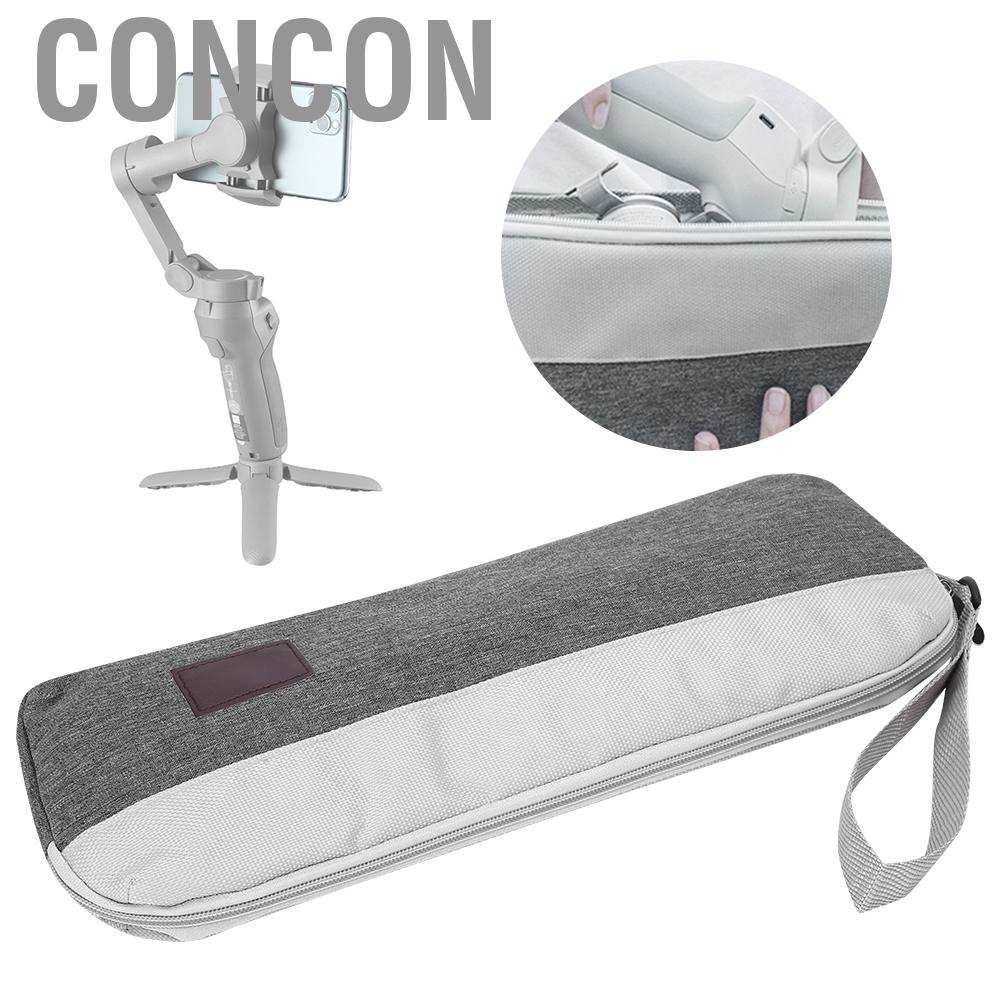 CONCON Waterproof Hand Strap Storage Bag Portable Handheld Stabilizer/USB Cable/Tripod Fit for DJI OM 4/for Osmo Mobile 2 3 ZhiYun smooth Q