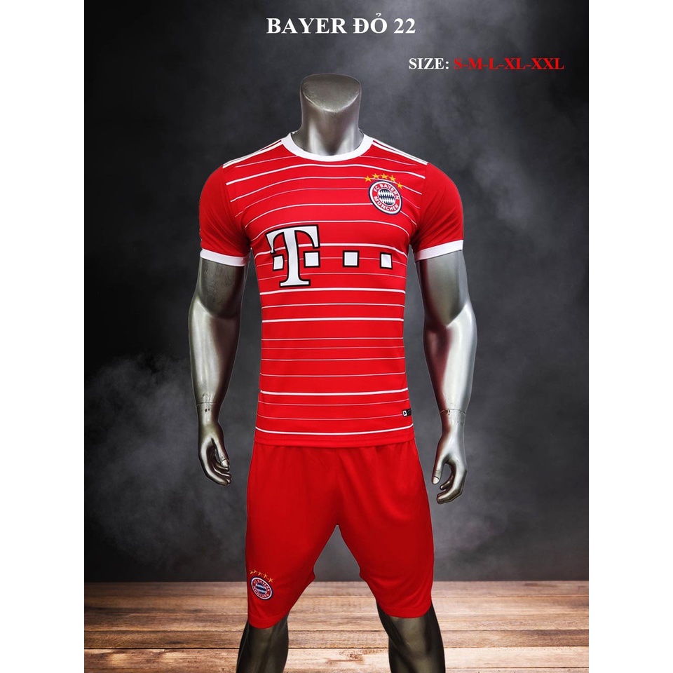 Quần áo Bayern Munich sân nhà sân khách chất lượng tốt