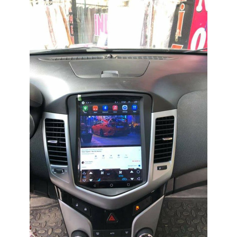 MÀN HÌNH ANDROID TESLA FULL TÍNH NĂNG CHO LACETTI/CRUZE 2008 2017 FULL DƯỠNG JACK CANBUS