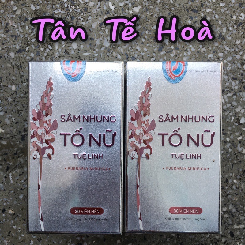 Sâm nhung tố nữ tuệ linh - chai 30 viên