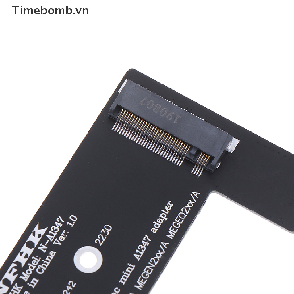 Thẻ Chuyển Đổi PCI-Ex4 M.2 NGFF NVME AHCI SSD Cho 2014macbook mini A1347