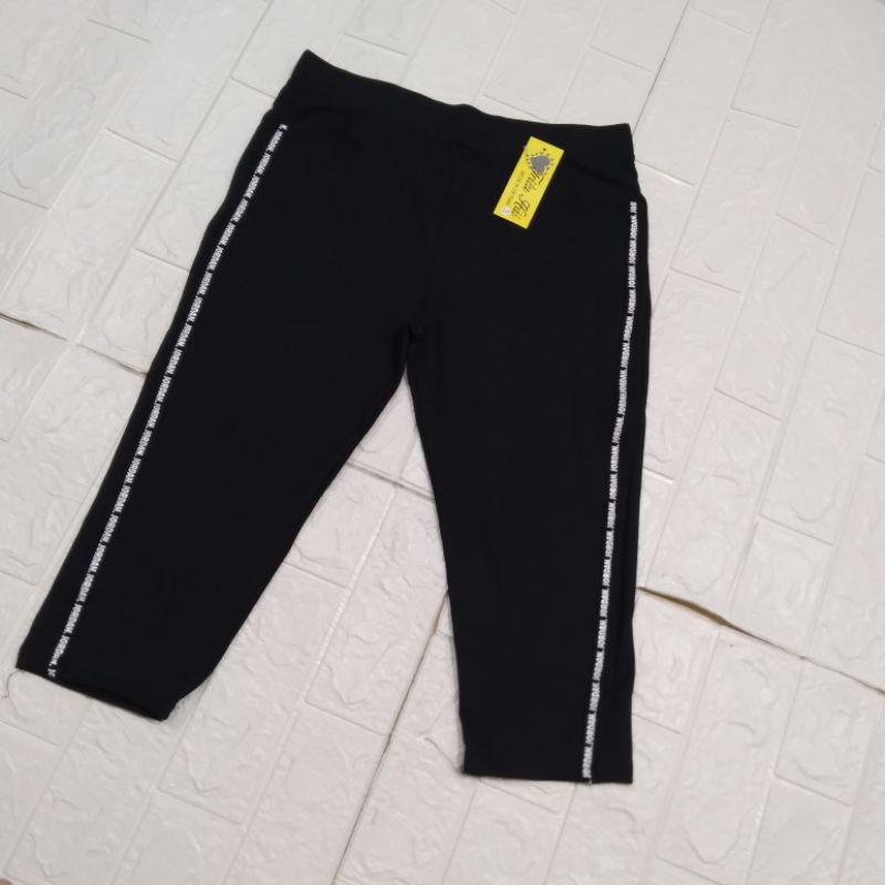 Quần legging lững trơn, quần thun lững viền nữ mặc nhà