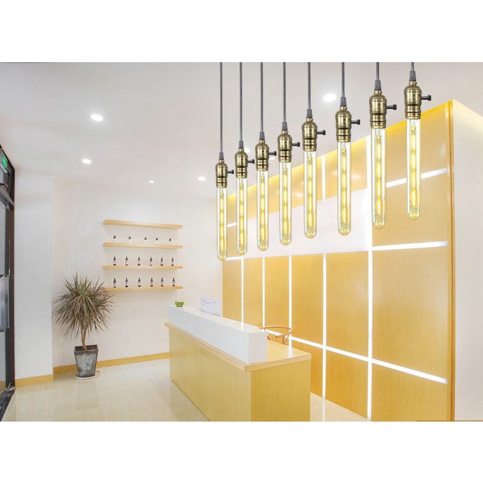 Bóng Đèn Led Edison T125 4W Đui E27 Cổ Điển, Thiết Kế Bóng Đèn Độc Đáo Sang Trọng HL Lighitng