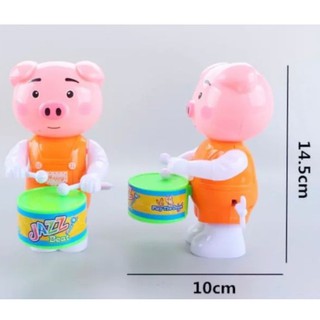 Lợn đánh trống, Mèo đánh trống tạo ra Âm thanh Vui nhộn và Lắc lư theo nhịp