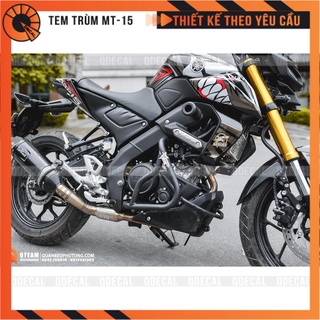 Tem trùm MT15 cá mập decal 3 lớp