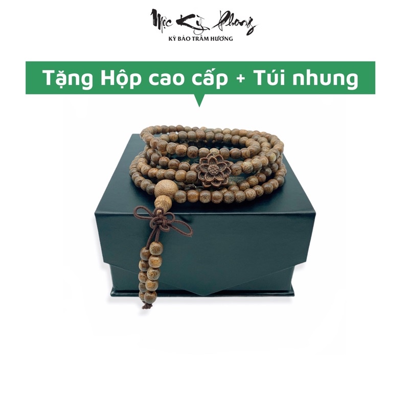 Vòng Tay Trầm Hương 4mm 216 Hạt MỘC KỲ PHONG M01 - Hàng Tự Nhiên Bảo Hành Trọn Đời