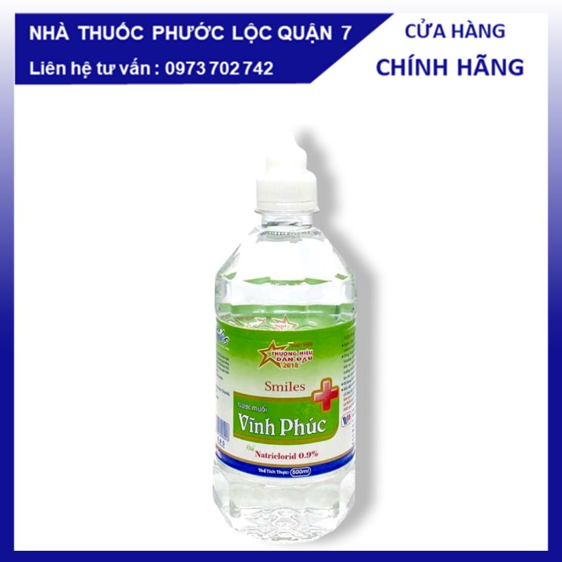 Nước muối Vĩnh Phúc. Nước muối Vĩnh Phúc thùng rẻ. Nước muối súc miệng.