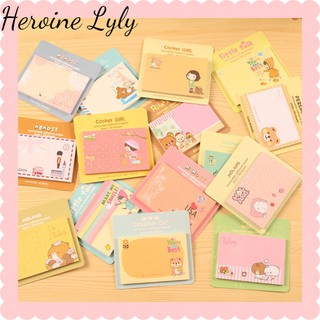 Giấy nhớ,giấy note tập 50 tờ cute dễ thương nhiều màu sắc