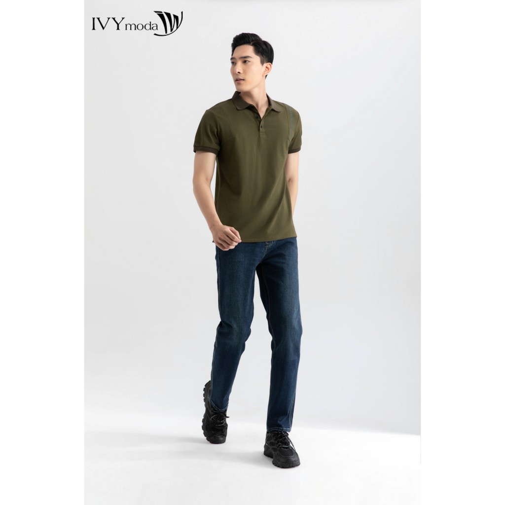 [NHẬP WABRTL5 GIẢM 10% TỐI ĐA 50K ĐH 250K ]Áo thun polo nam IVY moda MS 57E2905