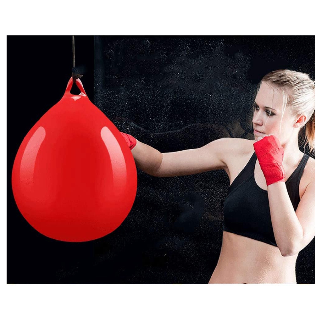 Túi tập đấm kèm móc/ vòi bơm nước chuyên dụng hỗ trợ tập boxing tại nhà