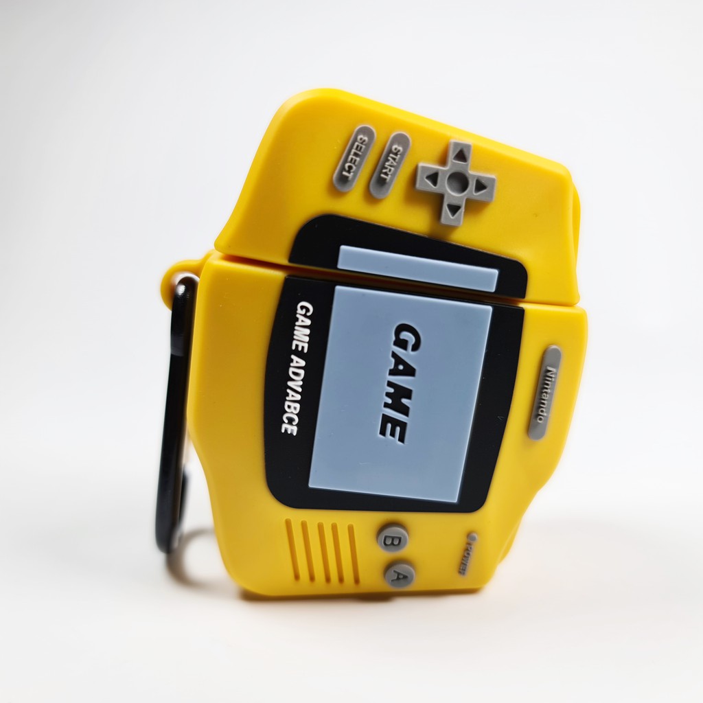 Bao Case Cho Airpods 1/ Airpods 2 / Airpods Pro Hình Máy Chơi GameBoy Advance.