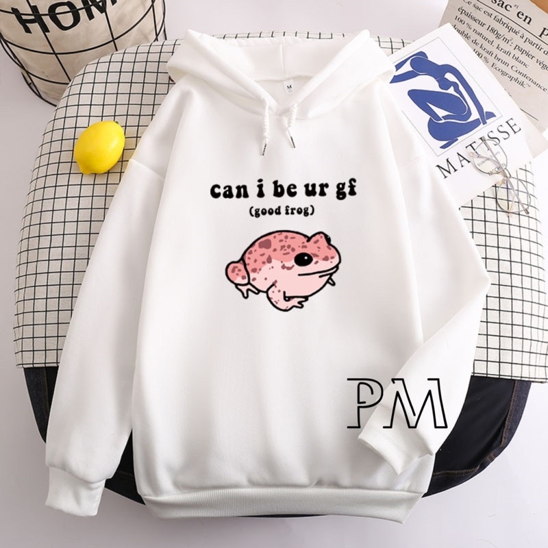 Áo hoodie chú ếch đốm PM11