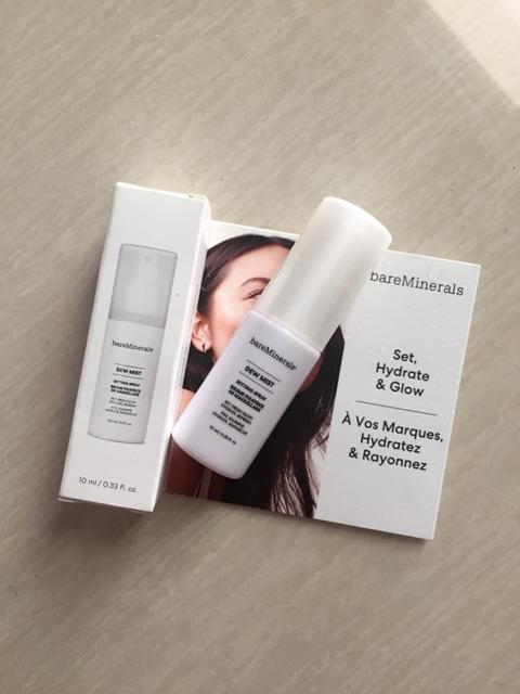 🌟 Xịt giữ makeup bareMinerals Dew Mist Setting Spray 10ml | BigBuy360 - bigbuy360.vn
