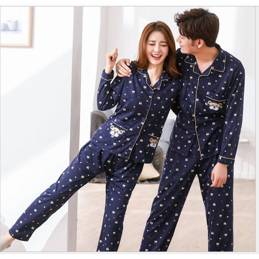 Bộ đồ ngủ pyjama nam 2018 Hàn Quốc cao cấp 109