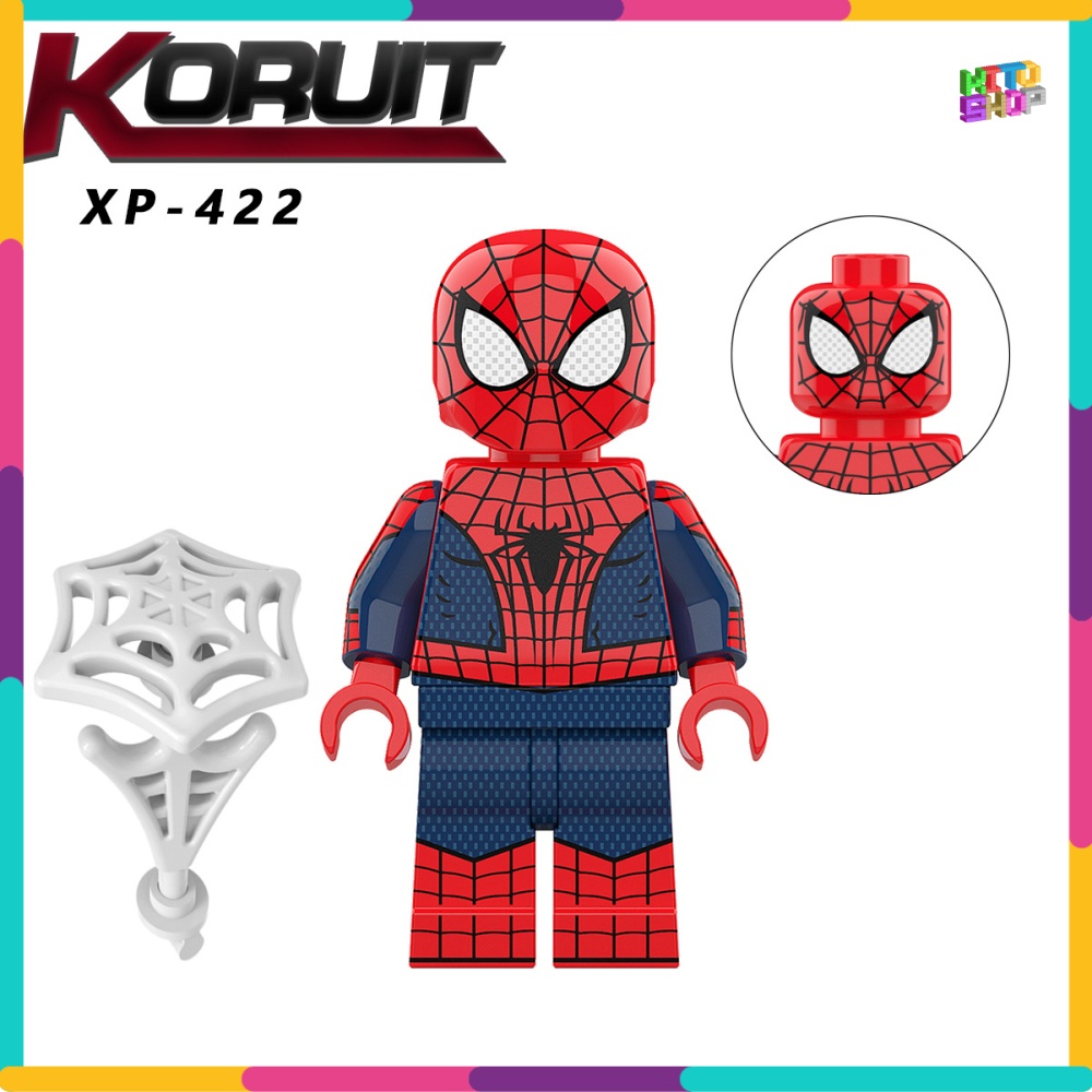 Xếp Hình Lắp Ráp Minifigures Người Nhện Marvel Doctor Octopus Green KT1055