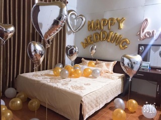 Bộ happy wedding nhiều màu