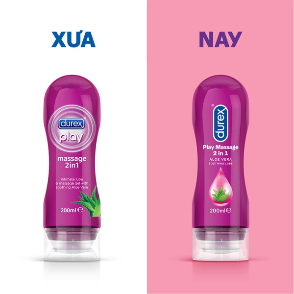 Gel bôi trơn Durex Play Massage 200ml